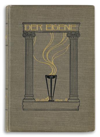 ADOLF BRAND (1874-1945) and KONRAD LINKE (DATES UNKNOWN).  Der Eigene: Ein Buch für Kunst und Mänliche Kultur. Vol VI.
